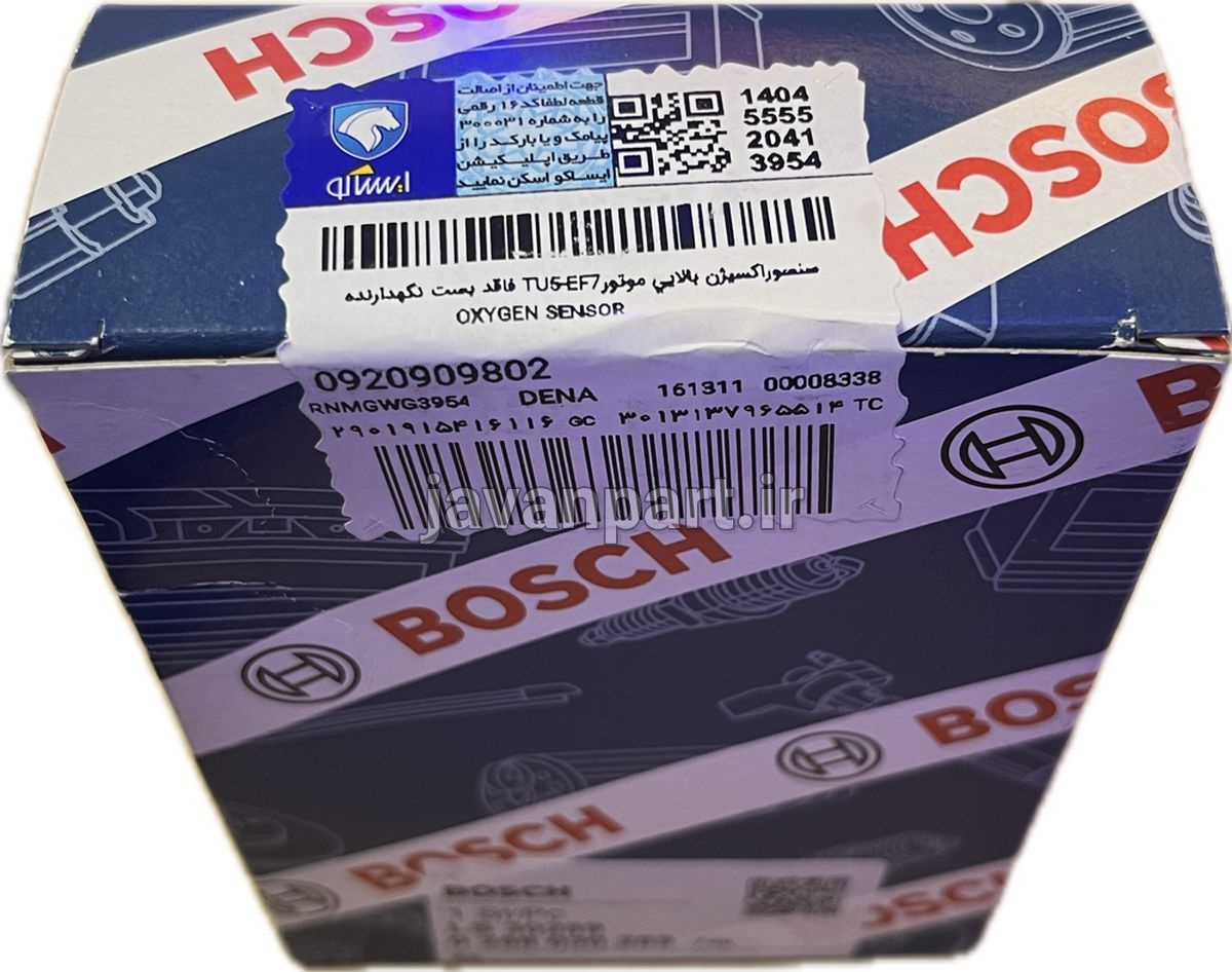 خرید و قیمت سنسوراکسیژن بالایی موتورTU5- EF7باEMS:BOSCH ME17 فاقد بست نگهدارنده - جوان پارت